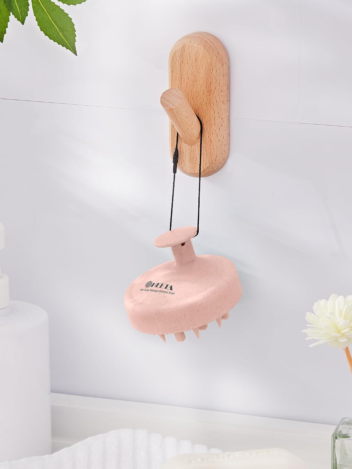 Scalp Massager Hair Scrubber Shampoo Brush Exfoliator for Hair Growth