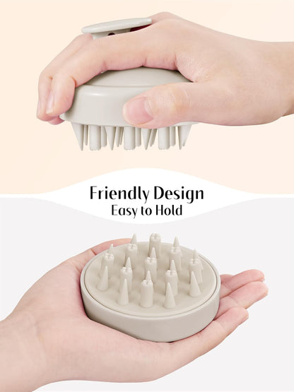 Scalp Massager Hair Scrubber Shampoo Brush Exfoliator for Hair Growth