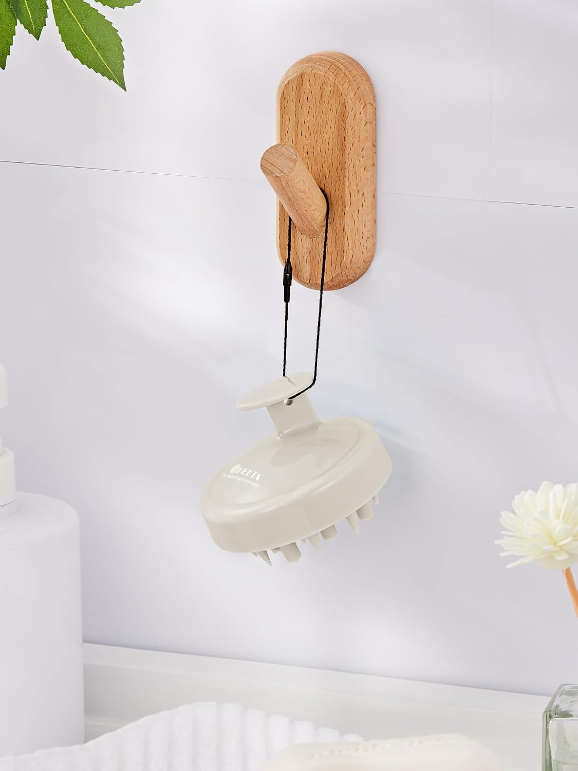 Scalp Massager Hair Scrubber Shampoo Brush Exfoliator for Hair Growth