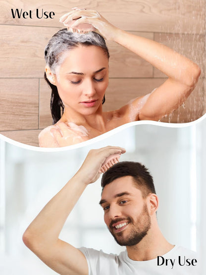 Scalp Massager Hair Scrubber Shampoo Brush Exfoliator for Hair Growth